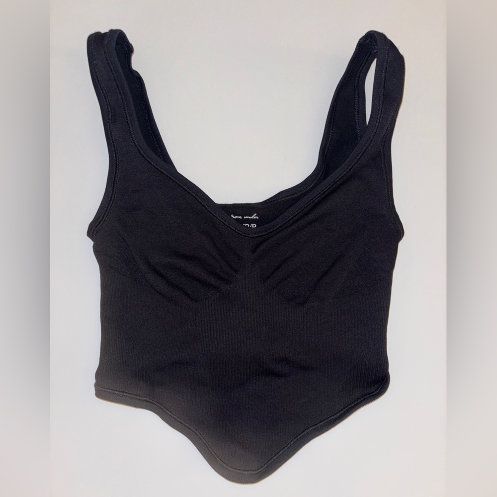 Black out from under corset tank top